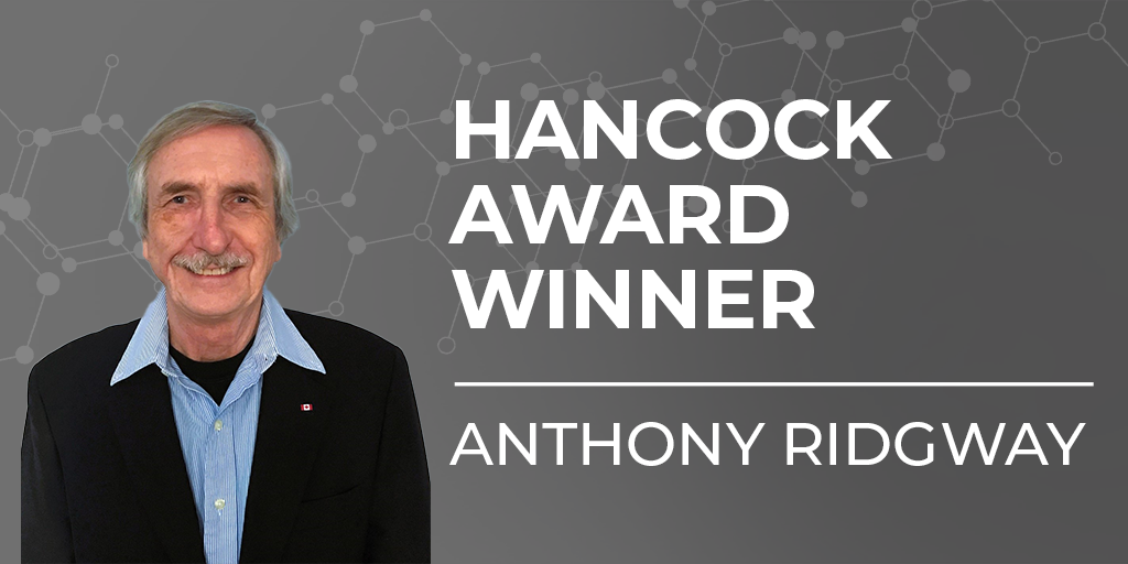 Hancock Award Winner Anthony Ridgway