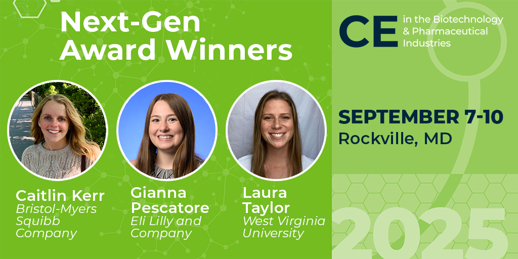 CE Pharm Next-Gen Award Winners Cailtin Kerr Gianna Pescatore Laura Taylor