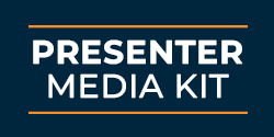 Image with text 'presenter media kit'