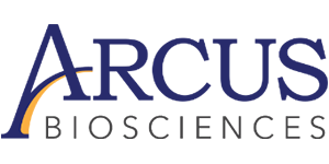 Company logo with text 'Arcus Biosciences'