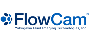 Company logo with text 'FlowCam Yokogawa Fluid Imaging Technologies, Inc.'