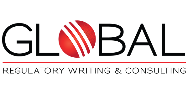 Company logo with text 'GLOBAL Regulatory Writing and Consulting'