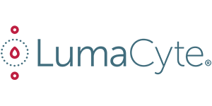 Company logo with text 'LumaCyte'