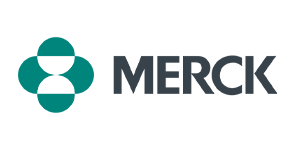 Company logo with text 'Merck'