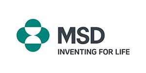 Company logo with text 'MSD Inventing for Life'