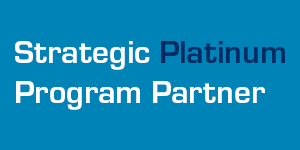 Image with text 'strategic platinum program partner'
