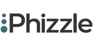 Company logo with text 'Phizzle'